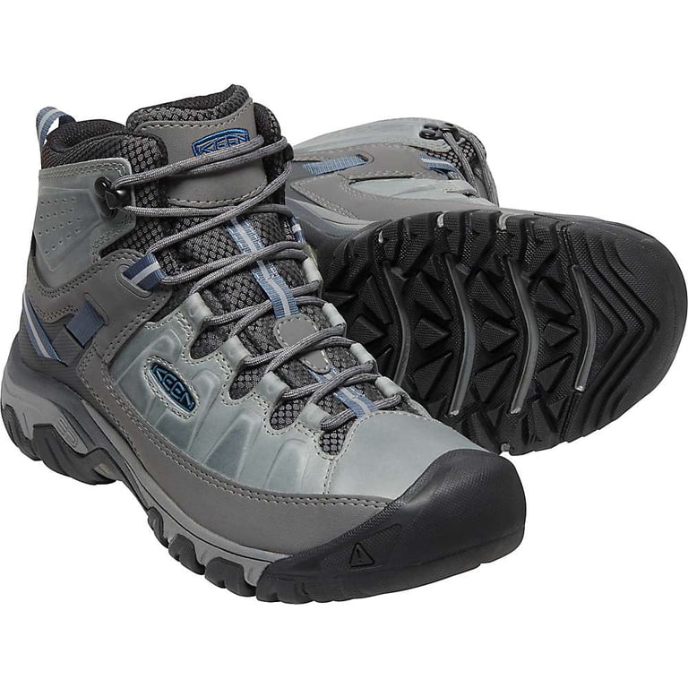 KEEN Men\'s Oakridge Mid Waterproof Hiking Boot gray sz 9 Keen Oakridge Waterproof Boot Review main image 3