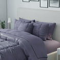 thumbnail image 7 of Dawn 6-Piece Decorative Bed-in-a-Bag Set in Madison Lavender, Twin XL Size, Comforter, Sham, Throw Pillow and Sheet Set, 7 of 7
