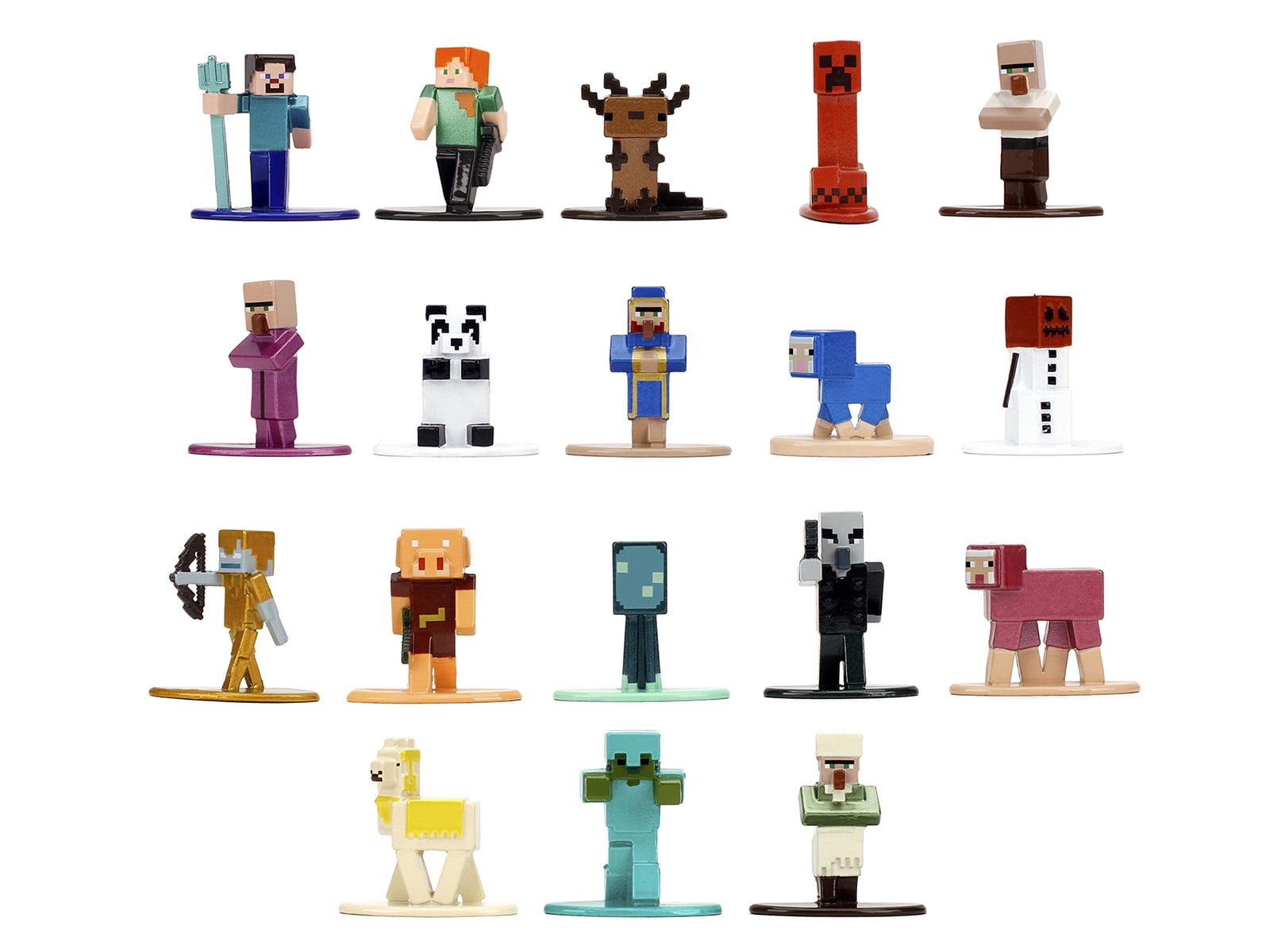 Jada 36782 Minecraft Diecast Figures Wave 2 Nano Metalfigs Series