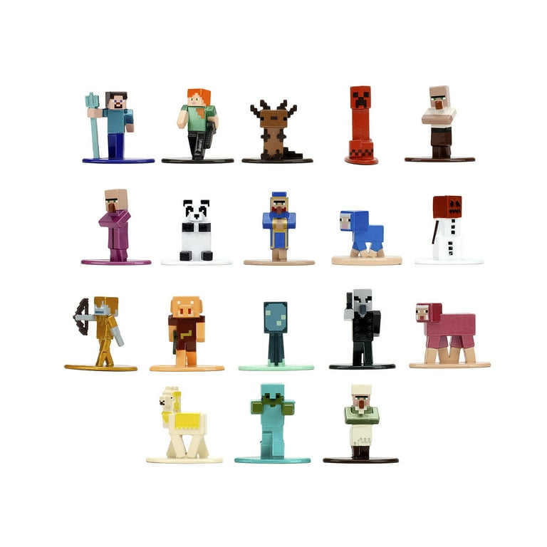 JADA TOYS MINECRAFT MULTI PACK NANO FIGURES WAVE 8 Mini Figürler Jada Toys