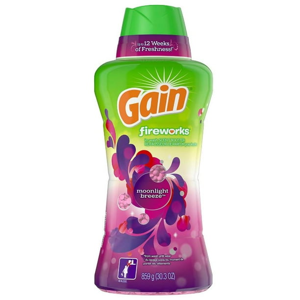 Gain Fireworks InWash Scent Booster Beads, Moonlight Breeze (30.3 oz