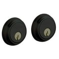 thumbnail image 1 of Baldwin 8021190 Traditional Deadbolt, Satin Black, 1 of 1
