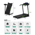 thumbnail image 5 of 3.5HP 330 LBS Weight Foldable Electric Running Walking Machine with Bluetooth/APP for Home, Fitness Jogging Exercise, Easy Installation and Space Saver for Home Office Gym, 5 of 8