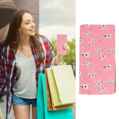 

cards holder 1pc Cartoon Wallet Air Ticket Bag PU Couples Passport Holder Credentials Bag