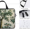thumbnail image 3 of WERPE Trees and Plants Neoprene Laptop Sleeve Carrying Bag Protective Case Waterproof Anti-Static Durable Lightweight with Top Handle 13inch, 3 of 5