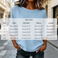 thumbnail image 4 of TGSLY Women's 3/4 Sleeve Ribbed Tops Lightweight Soft Crew Neck Trendy Blouses Loose Fit Dressy Casual Solid Color Fall Shirts L, 4 of 7