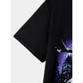 thumbnail image 4 of 3D Printed Men's Round Neck T-Shirt Loose Fit Breathable Dominant Eagle Pattern Majestic Men's Short Sleeve, Round Neck Short Sleeve, Men's Top, Casual Clothing, 4 of 5