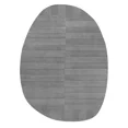 thumbnail image 5 of Tufted carpet 12x15, Grey Oval rugs, Handmade wool, Bedroom, Living room carpets, 5 of 5