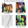 thumbnail image 4 of luoweisi Men's Beach Shorts Quick Dry Swim Trunks with Mesh Lining Cactus L, 4 of 5