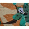 thumbnail image 5 of oneOone Polyester Spandex Brown Fabric Tropical Lily Floral Craft Projects Decor Fabric Printed By The Yard 56 Inch Wide, 5 of 6