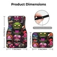thumbnail image 5 of Honeii Monstrous Cartoon Characters Print Car Foot Mat Four-Piece Set - Front & Rear Universal Car Floor Mats for SUVs, Trucks, Sedans, 5 of 7