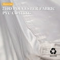 thumbnail image 2 of OVIOS Patio Furniture Covers Waterproof Rectangular Outdoor Furniture Cover Weatherproof Heavy Duty 210D Polyester Cover for Patio Table and Chair Set 78x31x29 inches, 2 of 6