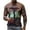 Gray, variant on Mens Unisex Daily T Shirt Print Short Sleeve Tops Casual Blouse