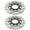 Black, variant on 1Pair Front Brake Discs Rotors for SUZUKI GSXR600 GSXR750 2008-2019 GSXR1000 2009-2015 GSXR 600 750 08-19 GSXR 1000 09-15 2010 2011 2012 2013 2014 2015