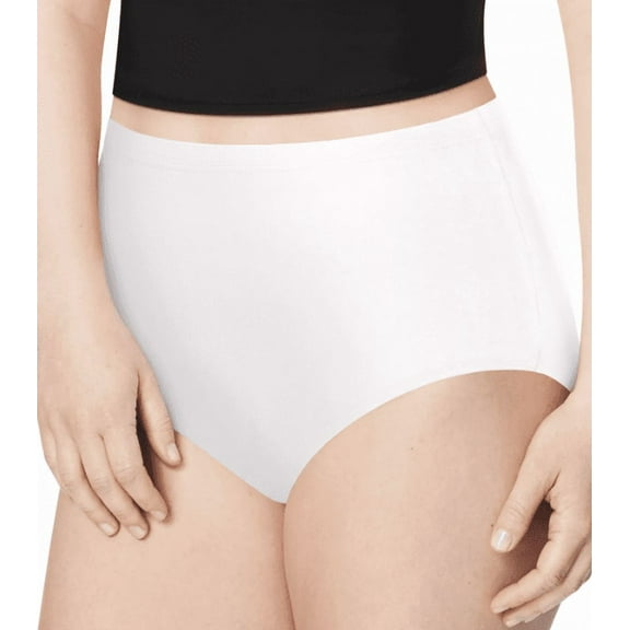 Just My Size Womens Cotton Briefs Underwear Panties 6-Pack