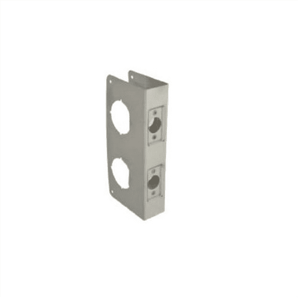 Don Jo 942 S Cw Wrap Around Lockset Deadlock Plate 9 Silver 2 3 8 Bs Walmart Com Walmart Com
