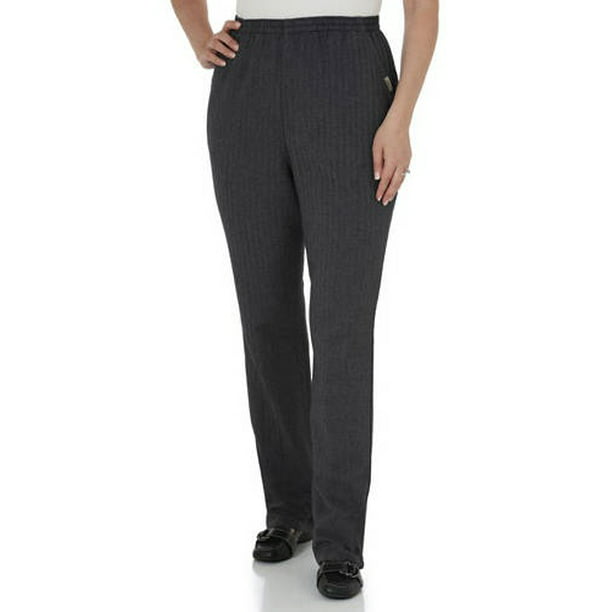 Chic Women's Pull-On Pant Available in Regular and Petite - Walmart.com