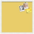 thumbnail image 2 of PinPix 24x24 Custom Cork Bulletin Board Honey Pastel Poster Board Has a Fabric Style Canvas Finish, Framed in Honey Pastel, by ArtToFrames (PinPix-1810), 2 of 5