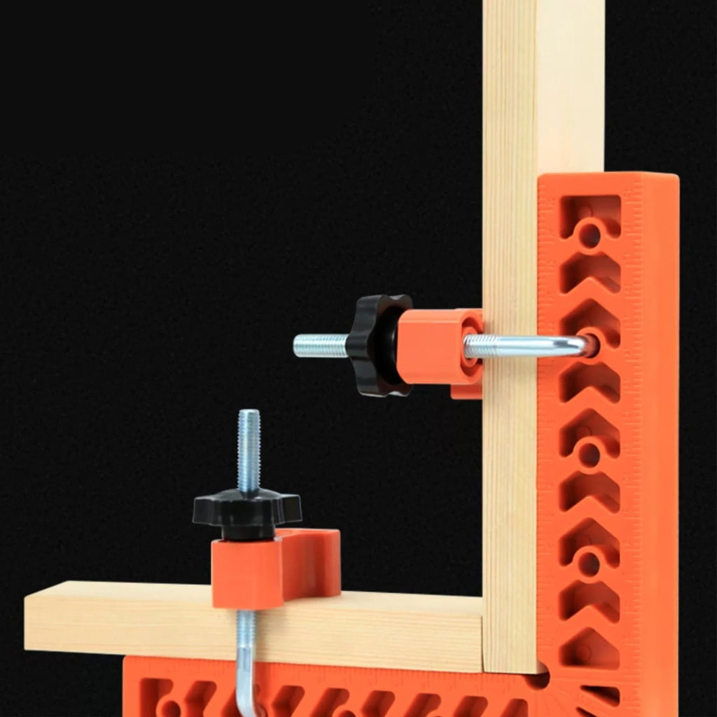 8 Set Right Angled Positioning Squares Corner Clamps for Woodworking Clamping Tools for Cabinet and Box Construction