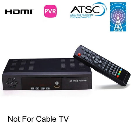 Ematic AT102 Digital TV HD Converter Box + Recorder with LED Display -  Walmart.com - Walmart.com