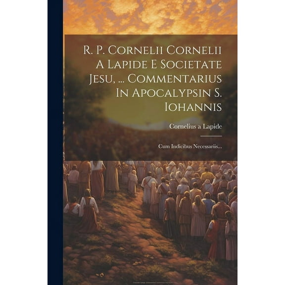 R. P. Cornelii Cornelii A Lapide E Societate Jesu, ... Commentarius In Apocalypsin S. Iohannis: Cum Indicibus Necessariis... (Paperback)