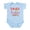 Sky Blue, variant on CafePress - Fantastic Goddaughter Infant Bodysuit - Baby Light Bodysuit, Size Newborn - 24 Months