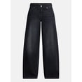 thumbnail image 5 of No Boundaries Ultra Baggy Jeans, 30.5", 32.5'', 34.5" Inseams, Women's and Women's Plus 00-4X, 5 of 6