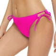 thumbnail image 3 of TOWED22 Womens Swimwear Sexy Tie Side Sweet Heart Bikini Bottom Hipster Swimsuit Beachwear Swimwear(Hot Pink,XL), 3 of 6