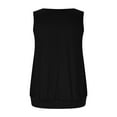 thumbnail image 6 of Njoeus Tank Tops for Women 2025 Athletic Tank Tops for Women Plus Size Tank Tops for Women S-6Xl,Women's Pleated Scoop Neck Soft Comfy Tank Top Sleeveless Stretch Basic Shirts Trendy Blouses Womens Bl, 6 of 6
