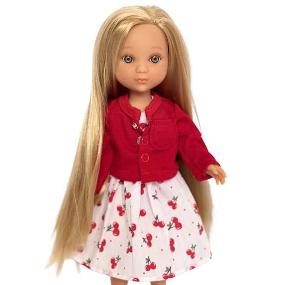 MBD® Cherrie O Dress Fits 14 Inch Dolls/14 Inch Doll Clothes