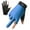 Blue, variant on Breathable Non Slip Sun Gloves Half Finger Two Finger Cut for Fishing Cycling Hiking Black One Size