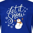 thumbnail image 4 of Inktastic Let It Snow Long Sleeve Youth T-Shirt, 4 of 5