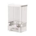 thumbnail image 3 of Multi Purpose Grain Storage Container, Insect Proof Waterproof Sealed Rice Barrel, Food Grade Safe Flour Storage Tank, Practical Space Saving Kitchen Organizer Tools, 5.1*4.13*7.9in, Clear, 3 of 7