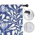 thumbnail image 4 of Blackout Kids Curtains,Boho Bohemia Flower Childrens Insulated Curtains Set Of 2,Bedroom Essentials,Toddler Room Decor 42"x84"(106x213cm), 4 of 4