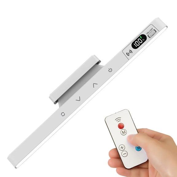 Rechargeable Under-Cabinet Light with Remote: 3 Color Temps & Easy Install