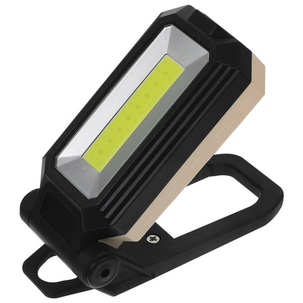 Luz de trabajo plegable LED COB Lámpara de inspección Antorcha magnética USB recargable Coche Reparación de iluminación de garaje Luz de problema Lámpara con batería Tamaño S