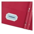 thumbnail image 7 of Two-Pocket Folder, Prong Fastener, 0.5" Capacity, 11 X 8.5, Red, 25/box | Bundle of 5 Boxes, 7 of 7