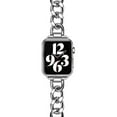 thumbnail image 2 of 42/44/45/49mm Cool Men Women Chain Metal Smartwatch Bands Compatible for Apple Watch Bands Series 8/7/6/SE/5/4 Adjustment Replacement Watch Bracelet for Iwatch 8/7, 2 of 7