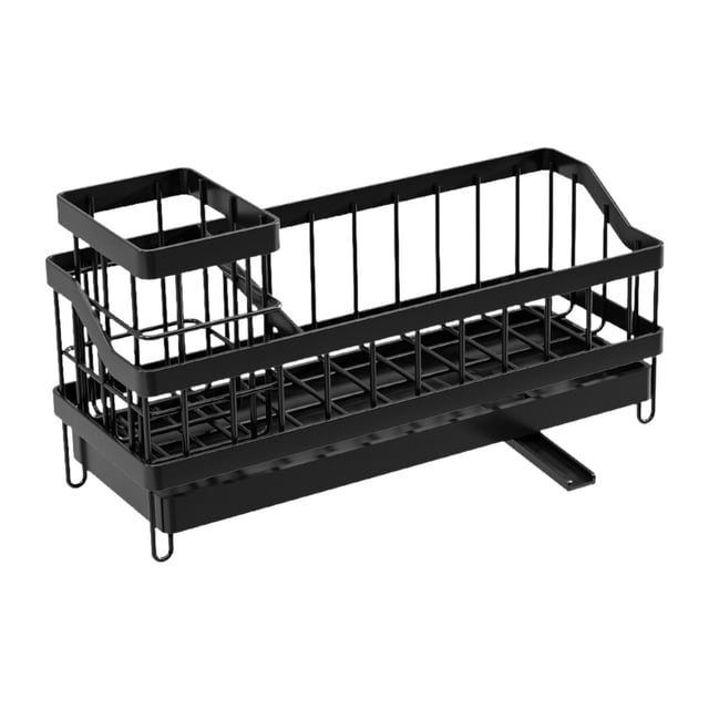 Soporte de esponja Fregadero de la cocina Organizador de fregadero Organizador Soporte de cepillo para trapos de baño