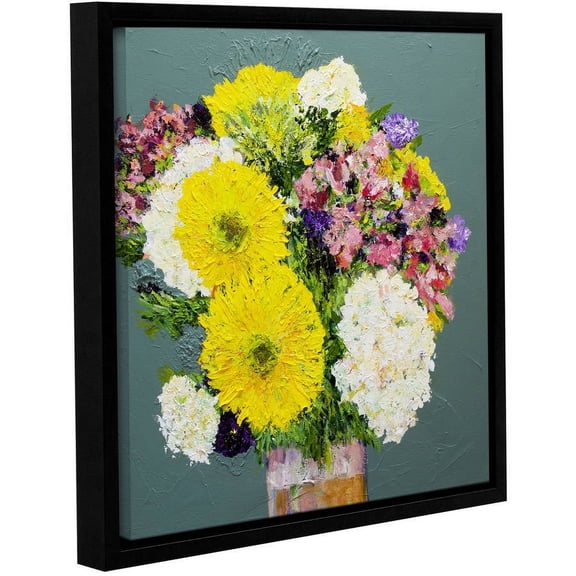 ArtWall Allan Friedlander "Beautiful Day" Gallery-Wrapped Floater-Framed Canvas
