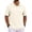 Beige, variant on Men's Classic Polo Shirt Short Sleeve Button Placket Golf Shirt Casual Business Casual Top Breathable Quick Dry Tennis Shirt Workwear Blouse Blue M