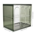 thumbnail image 2 of FRCOLOR Double Layer Bread Box With Clear Window Bread Storage Organizer Keeper for Kitchen Countertop Clear Bread Container Homemade Bread Box, 2 of 8