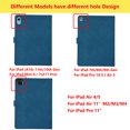 thumbnail image 2 of Tablet Case for iPad Air 11-in M4/M3/M2 (2026/2025/2024) Shockproof Leather Flip Stand Cover,Auto Wake/Sleep,with Card Holder, 2 of 8