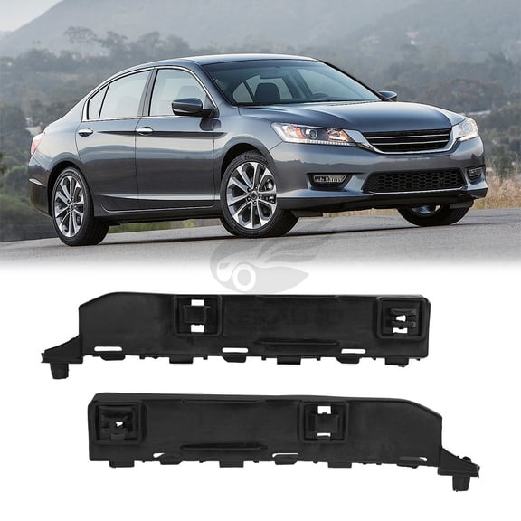 For Honda Accord 2008-2012 Sedan Front Bumper Retainer Bracket Support Set
