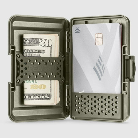 Pelican - Protector Wallet with MagSafe for Select Apple iPhones - Olive Green