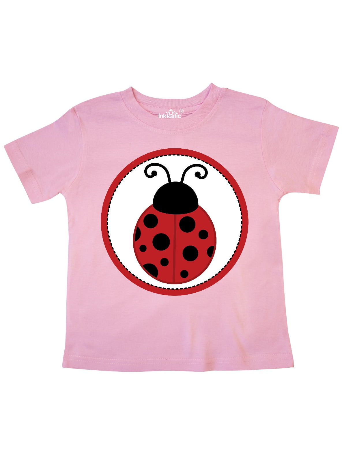 INKtastic - Ladybug circle Toddler T-Shirt - Walmart.com - Walmart.com