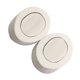 thumbnail image 4 of Almohadillas de repuesto HM5, almohadillas de memoria para auriculares Brainwavz HM5 MDR V6/ZX 700 (blanco), 4 of 5