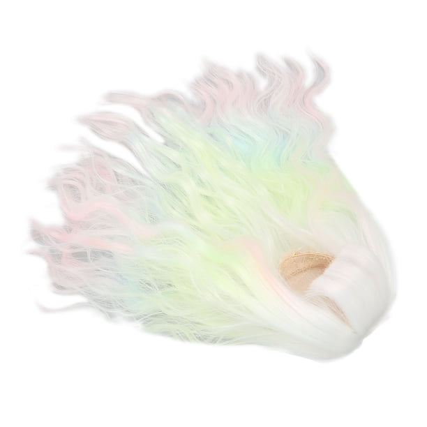 Peluca de muñeca de pelo rizado peluca de muñeca de fácil peinado 1/6 Color helado Sensación brillante Cabello largo Resistente a altas temperaturas para muñecas de 155 a 17 ANGGREK Otros