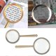 thumbnail image 2 of 10X Handheld Magnifying Glass with Large Lens and Metal Handle, 2 of 5