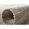 thumbnail image 5 of SAFAVIEH Vintage Leather Zharko Solid Braided Fringe Area Rug, Beige, 6' x 9', 5 of 9